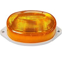 Светильник стробоскоп Feron ST1D 220В IP44 Желтая 60х110мм картинка 